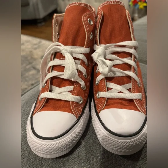 NEW Converse Chuck Taylor All Star Hi Shoes Fire Opal Mens Sz 5.5 Womens 7.5 - Picture 11 of 13